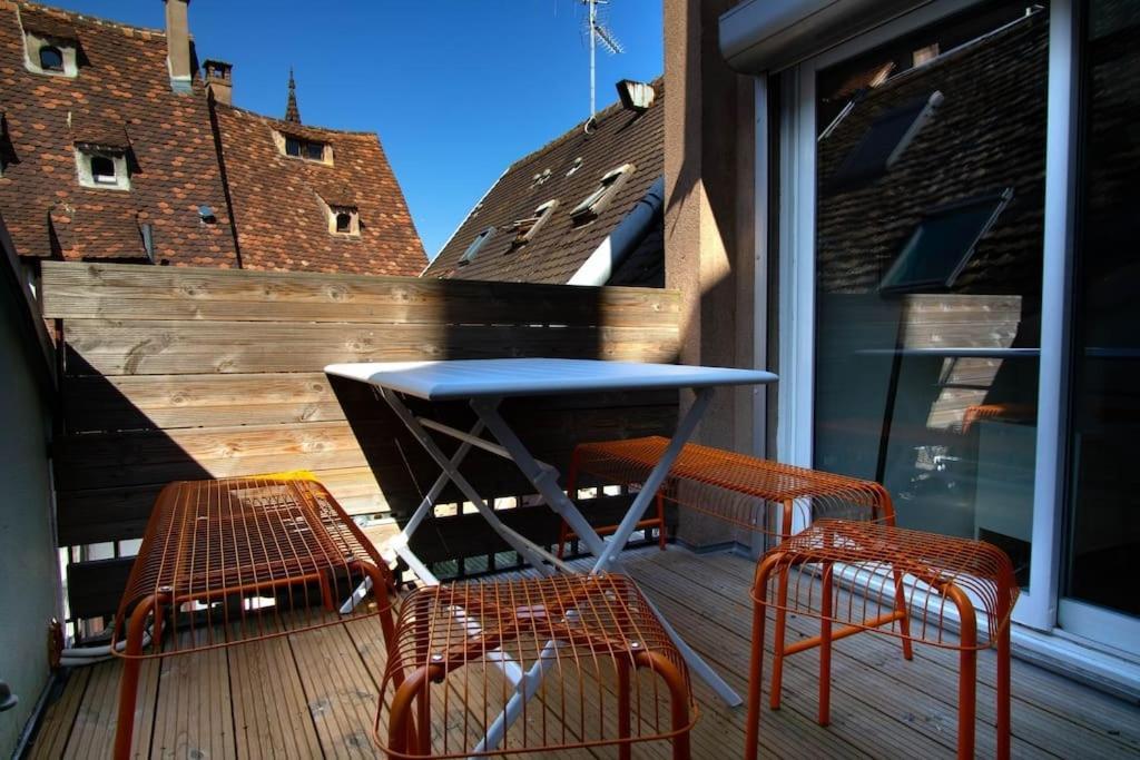 L'Or - Typical Alsacian Apartment In Strasbourg Bagian luar foto